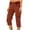 A# Wine, variant on Olyvenn Women's Fashion Casual High Waist Cargo Pants A-Line Loose Wide Leg Pocket Quick Drying Pants Workout Loose Full Length Pants for Women Trendy 2023 Brown 4