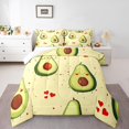 thumbnail image 1 of Juego de Cama de Aguacate Queen Size Lovely Fruits Theme 3pcs for Kids, 1 of 7