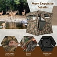 thumbnail image 2 of GVN Tent,82 Inch Tall Hunting Blind 270° One Way See Through Ground Tent for 3-4 People, 2 of 8