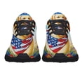 thumbnail image 5 of Patriotic Yellow Labrador Retriever Dog 4th Of July Shoes Sneakers Black Size 11.5, 5 of 7