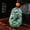 Cattle, variant on Burmese Jade Chinese Zodiac Pendant Jewelry Necklace Green Jadeite Natural-Cock