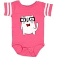 thumbnail image 3 of Inktastic Nerd Cat Boys or Girls Baby Bodysuit, 3 of 5
