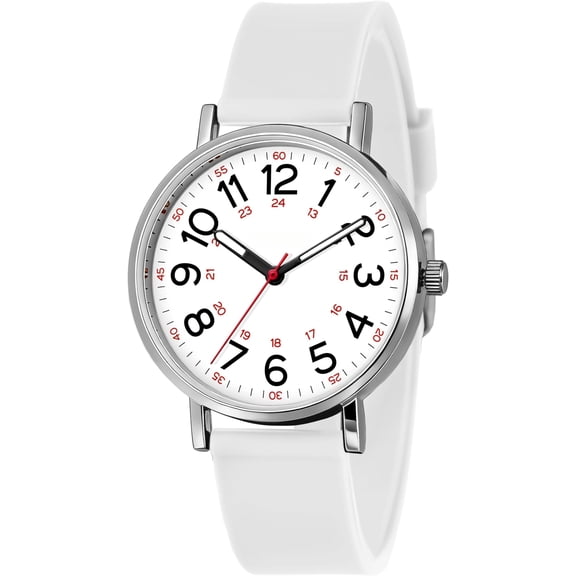 Women's Analog Nurse Watch | Second Hand | Easy Read |