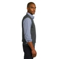 thumbnail image 3 of Port Authority Sweater Vest-M (Charcoal Heather), 3 of 6