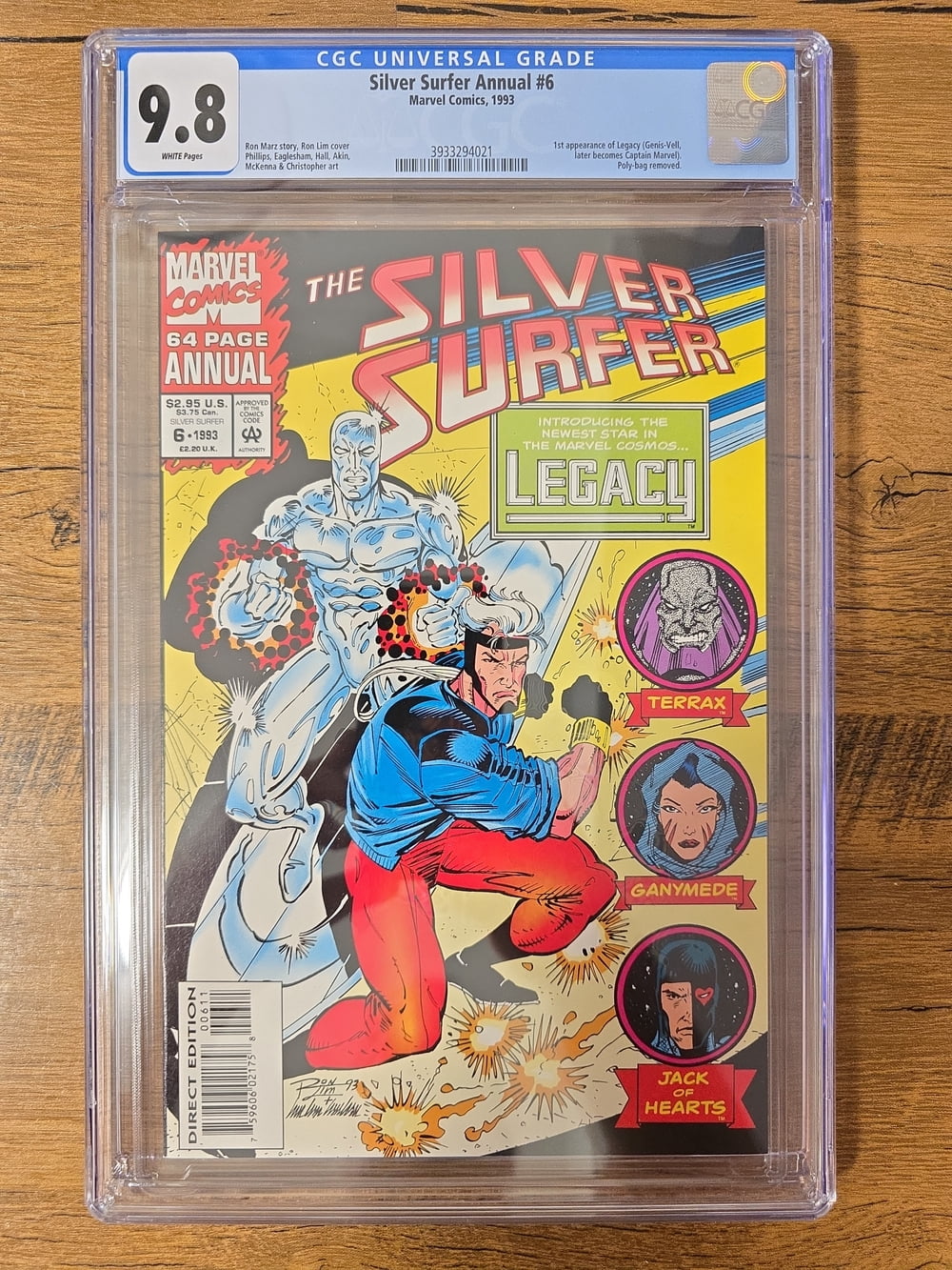 Cover of Silver Surfer Annual #6