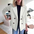 thumbnail image 6 of Women's Fashion Casual Color Block Long Sleeve Jacket Gray S, 6 of 6