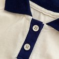 thumbnail image 4 of Costumes de Sœur Mode Pull Col Rabattu Hauts Shorts Mode Pull-Over Dessin Animé Mignon Manches Courtes Tenues Robes Ensemble de Vêtements 130, 4 of 8