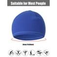 thumbnail image 4 of 3 Pieces Beanie Hat Skull Caps Helmet Liner for Men Women Cycling Cap Black&Dark Gray&Royal Blue, 4 of 6