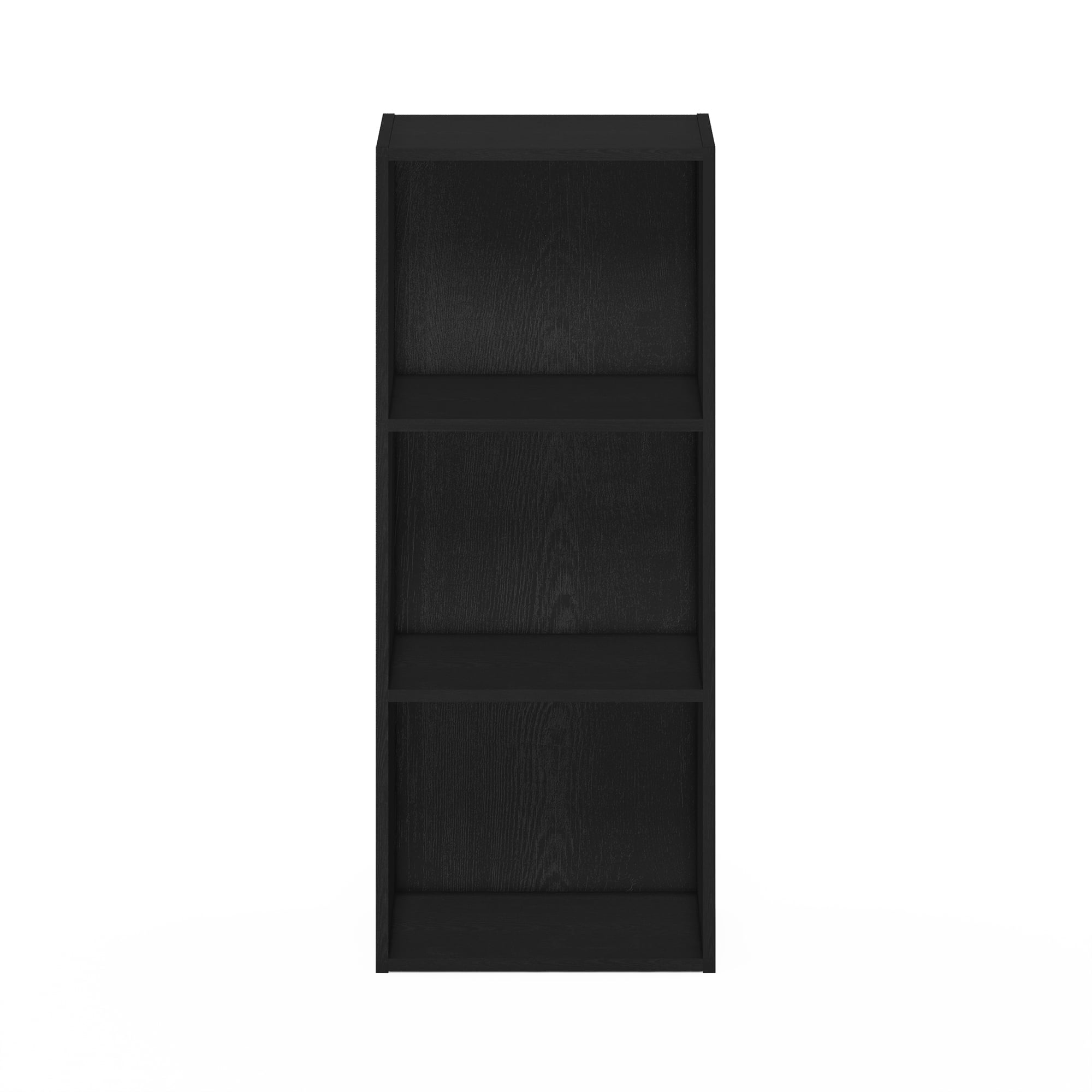 Furinno Luder 3Tier Open Shelf Bookcase, Blackwood, Easy Assembly  (图4)