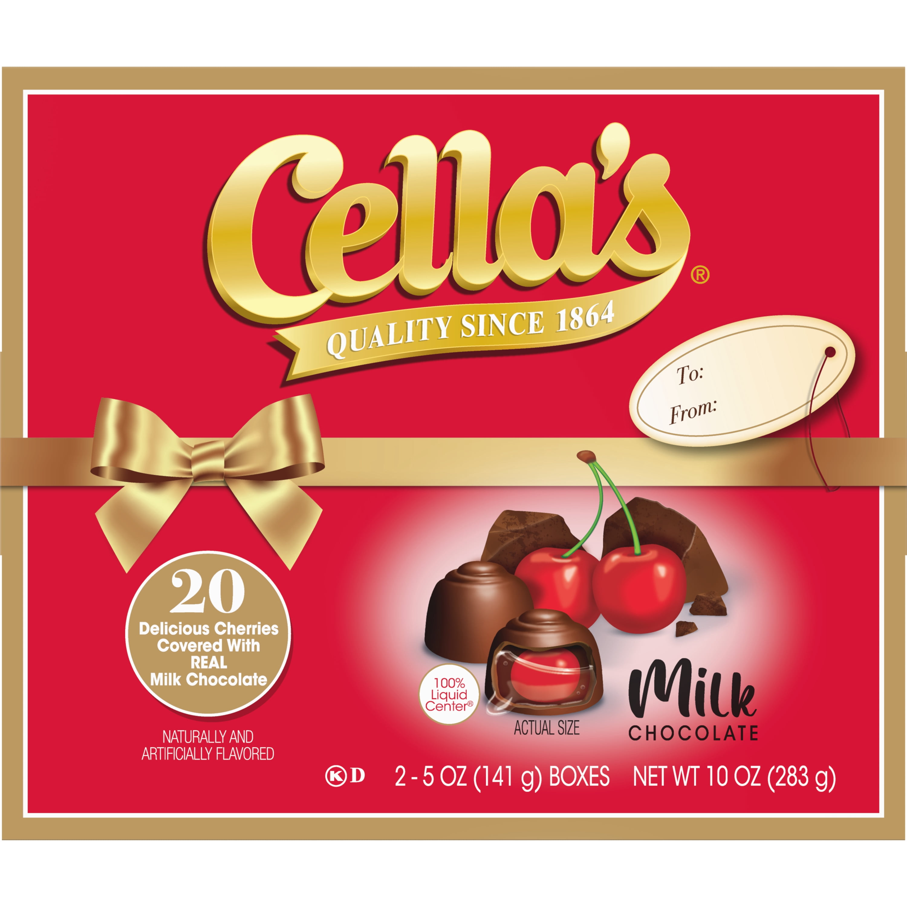 Tootsie Roll Cella's Milk Chocolate Covered Cherries, Xmas Holiday