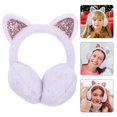 thumbnail image 4 of Miangastore Adorable Cache-Oreilles d'Hiver Portable Pliable Enfants 1Pcs 9x6.7in, 4 of 9