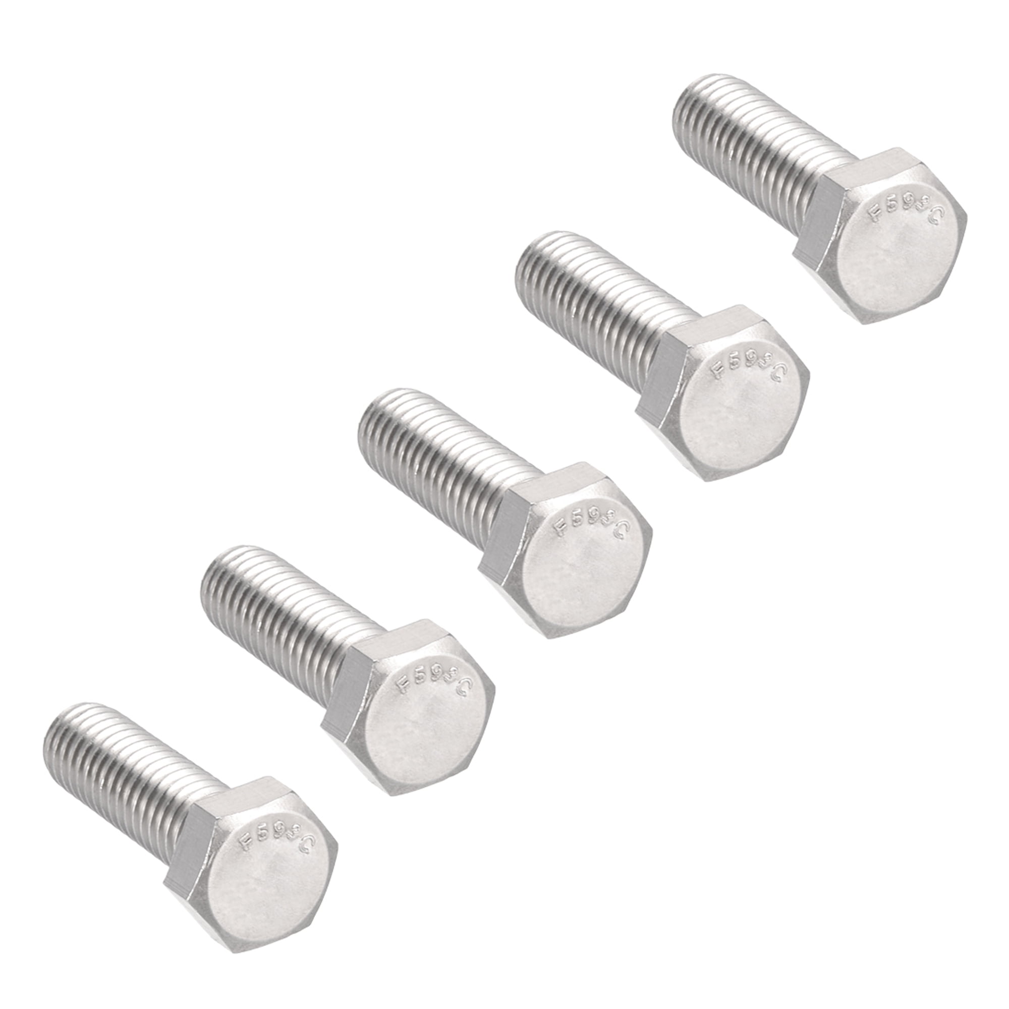 3-8-16x1-1-4-304-stainless-steel-hex-head-screw-bolts-5pcs-walmart