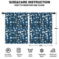 thumbnail image 2 of Blackout Kids Curtains,Pioneer Flower Floral Print Pattern Childrens Insulated Curtains Set Of 2,Bedroom Essentials,Toddler Room Decor 42"x54", 2 of 5