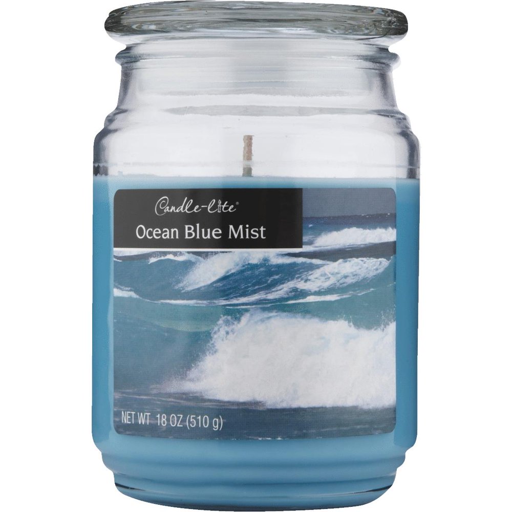 CandleLite Ocean Blue Mist Candle 3297128 Pack of 4