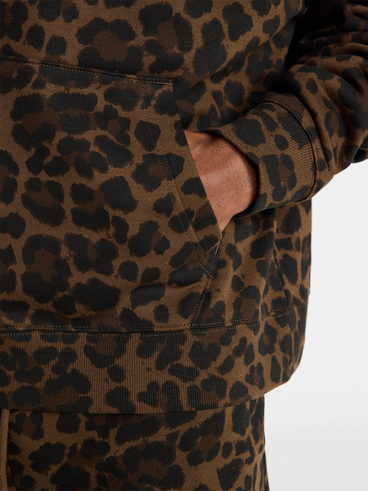 No Boundaries Oversized Hoodie with Long Sleeves, Men's XS-4XLT