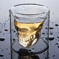 thumbnail image 4 of Crystal Skull Shot Glasses Beer Cup, Creative Double Layer Skull Shot Glass for Whiskey Tequila Vodka, Perfect for Halloween, 4 of 5