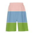 thumbnail image 2 of Girls Two Piece Sets Ruffle Sleeveless Tank Tops and Shorts Going-Out Outfits 3-14 Years Toddlers Teens Casual Color-Block Set Summer, 2 of 8