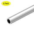 thumbnail image 1 of Tubo redondo de aluminio Uxcell 6063, tubos rectos 20mm x 15mm x 300mm, 1 of 5