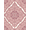 Mauve Pink, Pattern 4, variant on ODIKA Floral Medallion With Delicate Vintage Filigree Trim Mauve Boho Refined Foldable Easy Care for King Size Bedroom, Master Suite, Under Bed