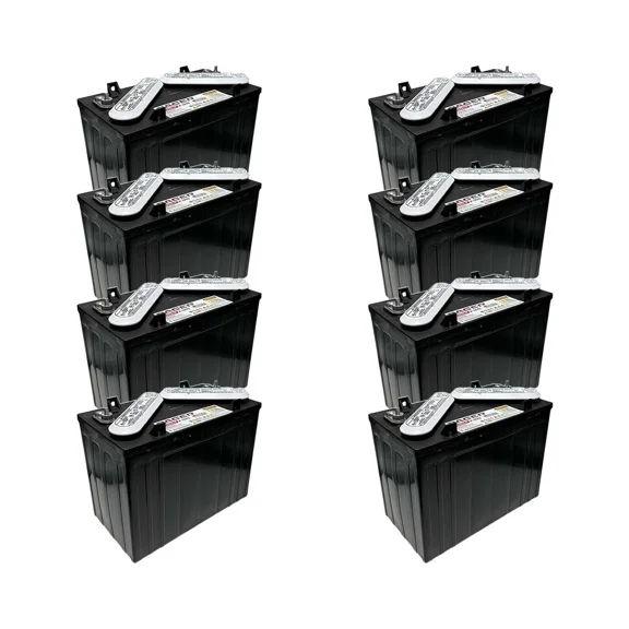 Pacer P-1275 12V 145Ah Battery – Comparable to Trojan T-1275 (Set of 8)