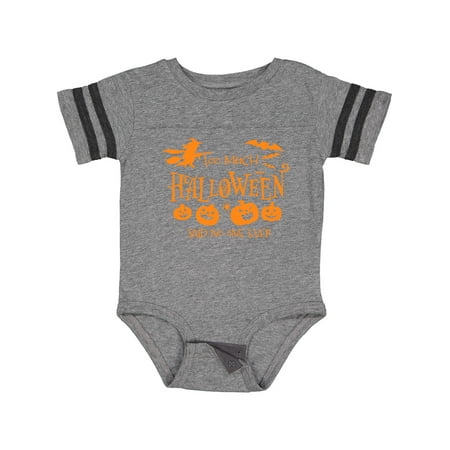

Inktastic Too Much Halloween... Said No One Ever in Orange Boys or Girls Baby Bodysuit
