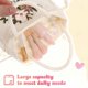 thumbnail image 4 of Lady Handbag Elegant Floral Drawstring Evening Bag Women Clutch Purse Small Bucket Handbag With Handle For Tea Parties Weddings, 4 of 4