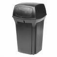 thumbnail image 2 of Rubbermaid Ranger® 2 Door Outdoor Trash Can, 35 Gallon, Black, 2 of 4