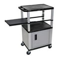 thumbnail image 6 of Luxor Tuffy Blue 3 Shelf & Black Legs - Cabinet & Side Pull-out Shelf & Electric (WTPSP42BUC2E-B), 6 of 7