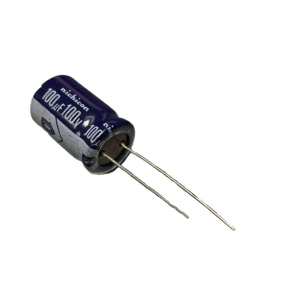 Pack of 5 UKL2A101MHD Aluminum Electrolytic Capacitors Radial 100 µF 100 V , Can - 2000 Hrs @ 85°C