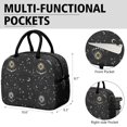 thumbnail image 6 of Lunch Bag Lunch Box for Women Reusable Insulated Lunch Bags,Water-Resistant Gothic Cooler Lunch Tote Bag, Large Capacity for Work Travel Picnic, 6 of 6