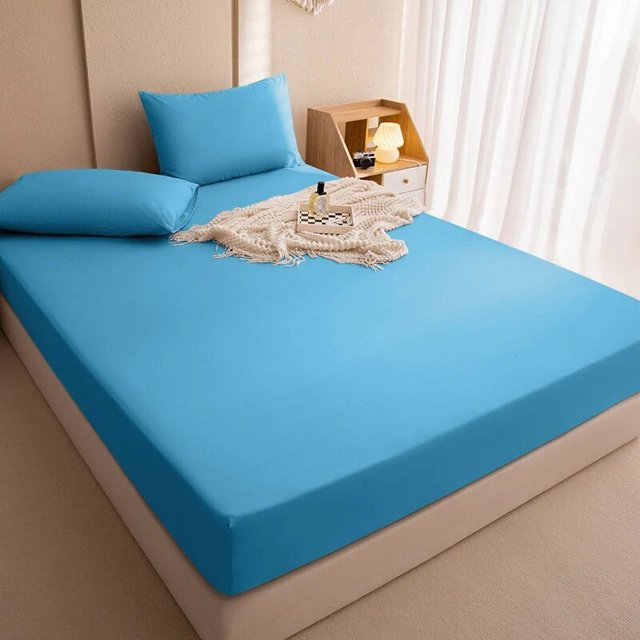 Colchones impermeables simples a prueba de polvo, colchas de Color sólido, sábanas impermeables para pañales de bebé para el hogar y el Hotel