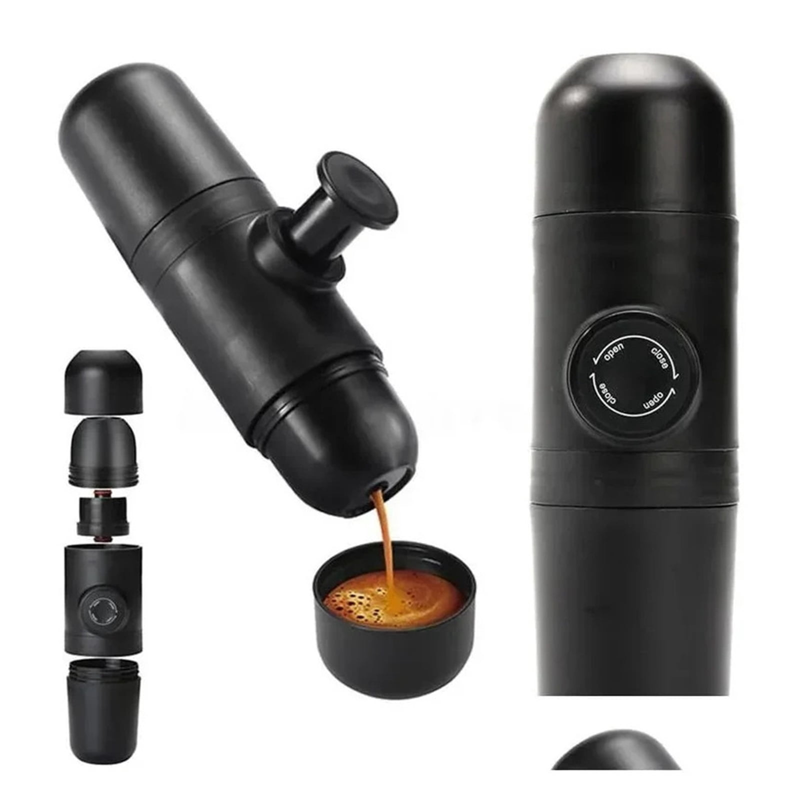 Hand Pressure Manual Mini Espresso Capsule Coffee Machine Cup Portable Espresso Mini Coffee Maker For Travel ,Portable