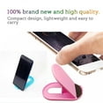 thumbnail image 4 of Phone Stand Folding Desktop Tablet Foldable Phone Support Portable Plastic Mini PC Holder Smartphone Bracket, Pink, 4 of 7