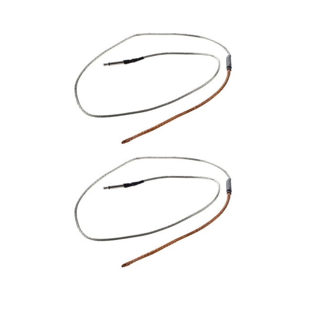 2X Flexible Cable de Pieza Bajo la Recogida de la Silla para Guitarra Acustica