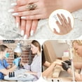 thumbnail image 7 of 100 Pcs Nail Glue Remover, Gel Nail Aluminium Wraps GIXUSIL Gel Polish Remover Soak Off Finger Polish Remover Foils Wraps with Lint Free Cotton Pads for Soak off Gel Polish Removing, 7 of 7