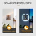 thumbnail image 4 of Lámpara de Pared Solar LED Plegable para Jardín, para Exteriores, Impermeable, con Sensor de Movimiento, para Decoración de Ambientes de Jardín., 4 of 5