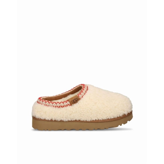 Ugg Women's Tasman Maxi Slide In Curly Natural Neutrals (Women's)