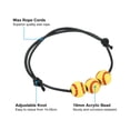 thumbnail image 4 of Uxcell Baseball Bracelets, 30 Pcs Baseball Gifts Adjustable Wristbands Yellow Red, 4 of 6