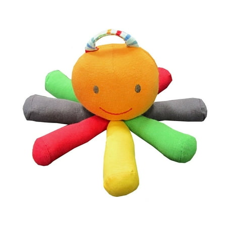 Nile Organic Cotton Bear - Under the Nile Organic Cotton Scraptopus Stuffed Octopus Toy