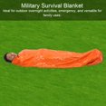 thumbnail image 1 of TOPINCN Emergency Blanket, Reflective Blanket,Outdoor Waterproof Thermal Emergency Rescue Foldable Military Survival Blanket, 1 of 1
