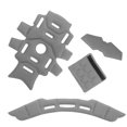 thumbnail image 1 of Moluckfu 1Jgo Para Casco De Gris Con Espuma Suave Y Desmontable Para Fácil Limpieza, 1 of 6