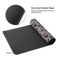 thumbnail image 3 of Hirioo Brown Moose with Pinecones for Mouse Pad ,Anti-Slip Base, Durable Stitched Edges, Perfect for Gaming, Office, and Home Use,16x35.5in, 3 of 9