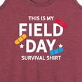 thumbnail image 3 of Instant Message - Field Day Survival Shirt Graphic Racerback Tank, 3 of 6