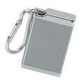 thumbnail image 3 of Ashtray Keychain, Modern Mini Ashtray Portable Easy Using Fireproof With Lid For Office Black,Silver,Gold,Blue,Red,Green, 3 of 8