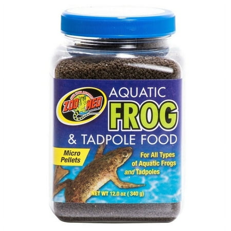 Zoo Med Aquatic Frog and Tadpole Food [Reptile Frog and Newt Food, Reptile Supplies] 36 oz (3 x 12 oz)