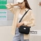 thumbnail image 2 of Bolso de hombro para teléfono móvil de mujer, bolso pequeño de nailon impermeable, bolsos para teléfono móvil para colgar, billetera para mujer, negro 1, 2 of 4