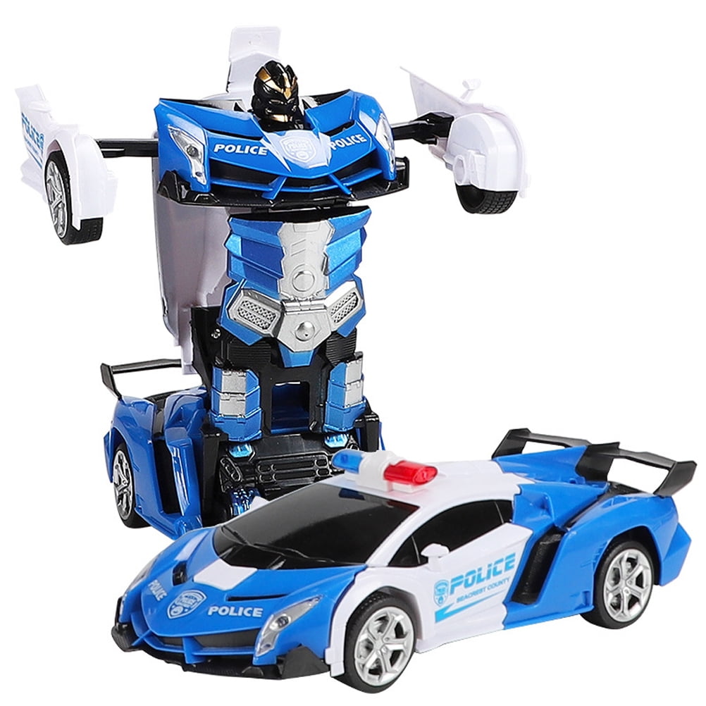 Gesture Sensing Remote Control Robot One Button Deformation Car Toys Gifts RL1 