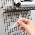 thumbnail image 1 of BESTYASH 50Pcs Transparent Plastic Peg Board Hooks for High Visibility and Tool Hanging, 1 of 8