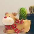 thumbnail image 3 of Precioso macetero maceta resina jardín macetas para decoración de jardín regalo de vacaciones 13cmx7.5cmx7.5cm kusrkot Florero Contenedor, 3 of 7