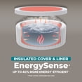 thumbnail image 5 of Bestway SaluSpa Hawaii 6-8 Person Inflatable Hot Tub, Round Energy-Efficient Spa, 93"x28", 5 of 10